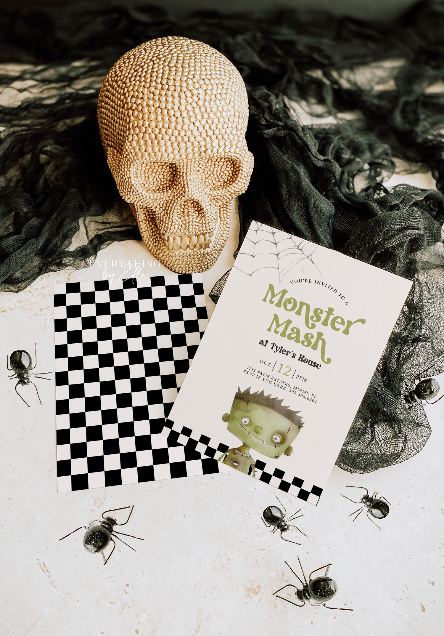 Halloween Frankenstein Birthday Party Collection | One Spooky Dude