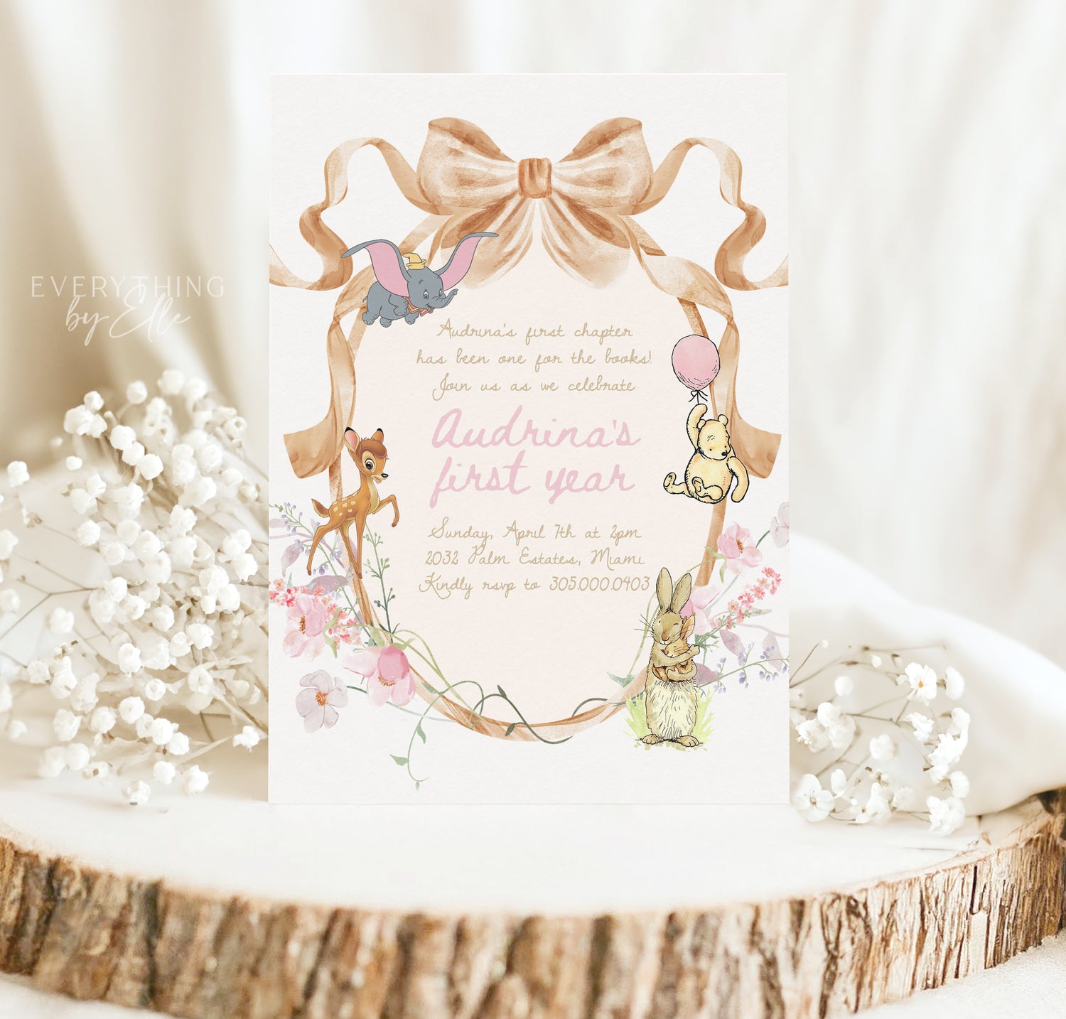 Whimsical Floral Storybook | Birthday Collection